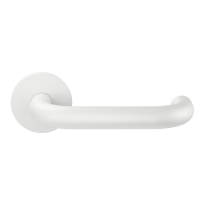 GPF105ER door handle on rose pointing right