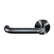 GPF105VRP1 door handle on rose pointing left 