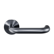 GPF105VRP1 door handle on rose pointing right