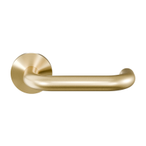 GPF105VRP4 door handle on rose pointing right 