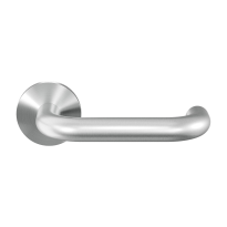 GPF105VR door handle on rose pointing right