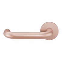 GPF105VRT2 door handle on rose pointing left Blush