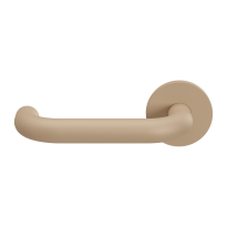 GPF105VRU1 door handle on rose pointing left 