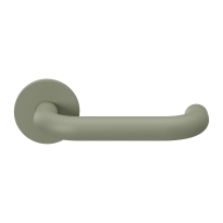 GPF105VRU2 door handle on rose pointing right