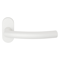 GPF1075.62-04L Tonga door handle on rose 70x32mm