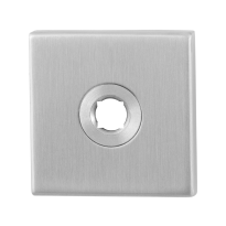 GPF1100.02 Rose 50x50x8mm satin stainless steel