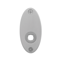 GPF1100.03 Rose 80x38x2mm satin stainless steel