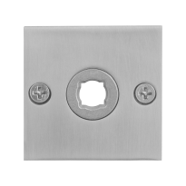 GPF1100.08 Rose 50x50x2mm satin stainless steel