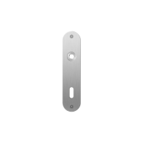 GPF1100.12L/R flat backplate rounded lock 72 links-/ right handed satin stainless steel