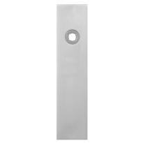 GPF1100.15R short backplate rectangular right handed satin stainless steel