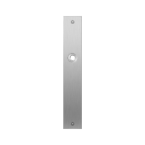 GPF1100.27L/R flat backplate rectangular blind links-/ right handed satin stainless steel
