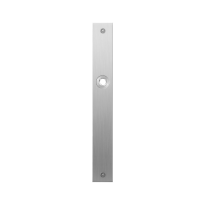 GPF1100.28L/R flat backplate rectangular blind links-/ right handed satin stainless steel