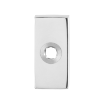 GPF1100.41 Rose 70x32x10mm polished stainless steel