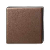 GPF1102.A2.0900 Blind rose 50x50x8 mm Bronze blend