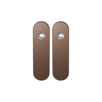 GPF1110.A2 short backplate rounded Bronze blend