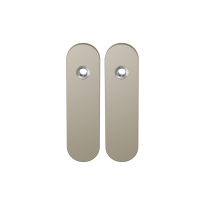 GPF1110.A4 short backplate rounded Champagne blend
