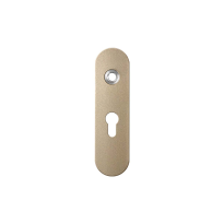 GPF1110.A4L short backplate rounded 55PZ left handed Champagne blend