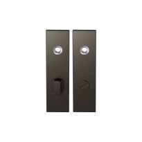 GPF1115.A1 short backplate rectangular bathroom 72/8 big knob Dark blend