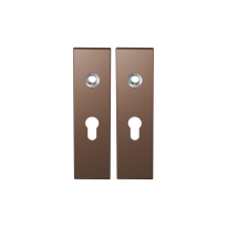 GPF1115.A2 short backplate rectangular 55PZ Bronze blend