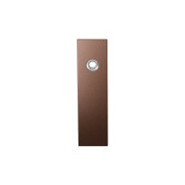 GPF1115.A2R short backplate rectangular blind right handed Bronze blend