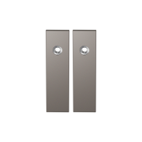 GPF1115.A3 short backplate rectangular Mocca blend