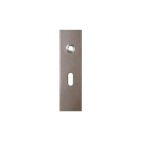 GPF1115.A3R short backplate rectangular lock 56 right handed Mocca blend