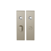 GPF1115.A4 short backplate rectangular bathroom 57/5 big knob Champagne blend