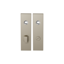 GPF1115.A4 short backplate rectangular bathroom 72/8 big knob Champagne blend