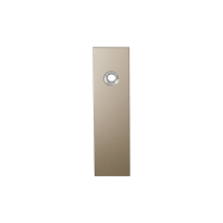 GPF1115.A4L short backplate rectangular left handed Champagne blend