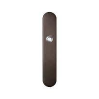 GPF1120.A1L long backplate rounded blind left handed Dark blend