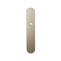 GPF1120.A4L long backplate rounded blind left handed Champagne blend
