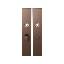 GPF1125.A2 long backplate rectangular bathroom 57/5 big knob Bronze blend
