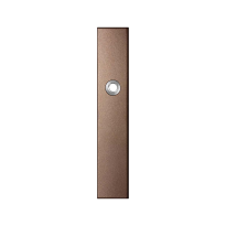GPF1125.A2L long backplate rectangular left handed Bronze blend
