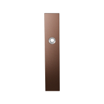 GPF1125.A2R long backplate rectangular blind right handed Bronze blend