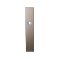 GPF1125.A3L long backplate rectangular left handed Mocca blend