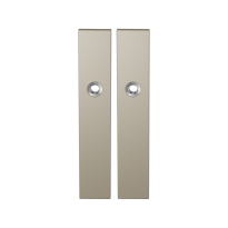 GPF1125.A4 long backplate rectangular Champagne blend