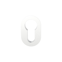 GPF1140.62 cylinder rose 42x28x1,5mm White