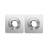 GPF1142.09 Rose 28x28x1,5mm satin stainless steel
