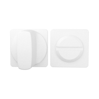 GPF1142.62 Turn and Release set 28x28x1,5mm white