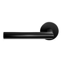 GPF115EL door handle on rose pointing left