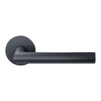 GPF115ER door handle on rose pointing right