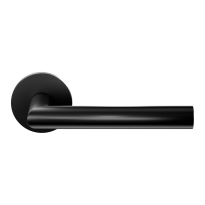 GPF115ER door handle on rose pointing right