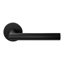 GPF115ER door handle on rose pointing right