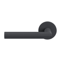 GPF115VRAS door handle on rose pointing left