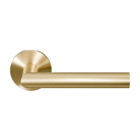 GPF115VRP4 door handle on rose 