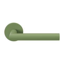 GPF115VRU3 door handle on rose 
