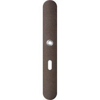 GPF1170.A1L long backplate rounded lock 56 left handed Dark blend