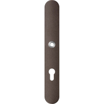 GPF1170.A1L long backplate rounded 72PZ left handed Dark blend