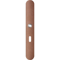 GPF1170.A2R long backplate rounded lock 56 right handed Bronze blend