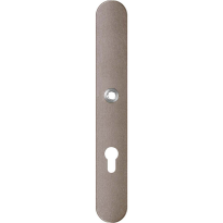 GPF1170.A3L long backplate rounded 72PZ left handed Mocca blend